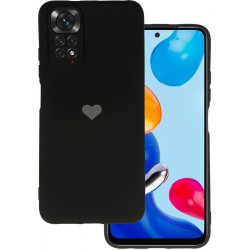 Vennus Silikonové se srdcem Xiaomi Redmi Note 11 Pro/Note 11 Pro 5G design 1 černé