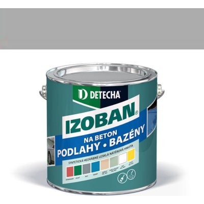 Detecha Izoban šedý 0,8 kg (barva na beton, podlahy a bazény)