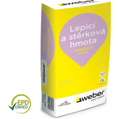 Weber.mix Mont malta pro tenkovrstvé lepení 25 kg – Zboží Mobilmania