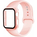 Bomba 3v1 Ochranné pouzdro + Silikonový řemínek pro Apple Watch Růžová, Velikost Apple Watch jednotlivě: 38MM IW07_PINK-38MM – Zbozi.Blesk.cz