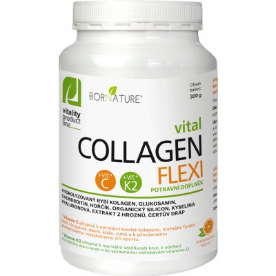 Life spirit Collagen FLEXI se směsí bylin Glukosaminem chondroitinem vit. C a K2 300 g