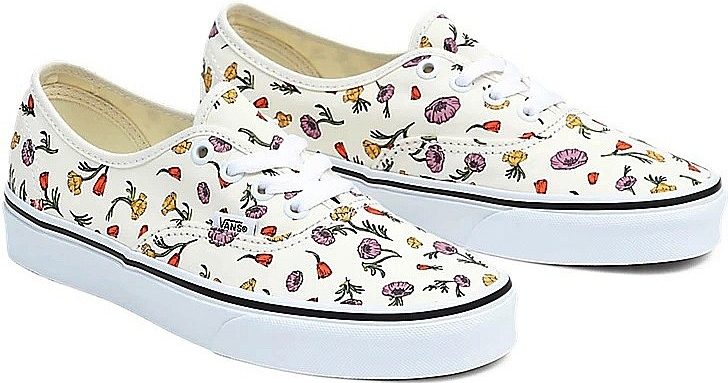 Vans Authentic Poppy Floral Cream