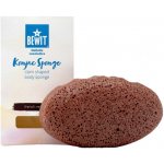 Bewit konjaková houbička Body Sponge francouzský červený Jíl – Zboží Dáma