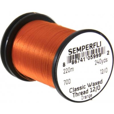 Semperfli Nit Classic Waxed Thread 12/0 Orange – Hledejceny.cz