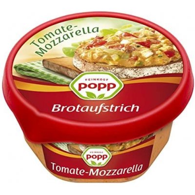 Popp Brotaufstrich Tomate-Mozzarella 150g – Hledejceny.cz