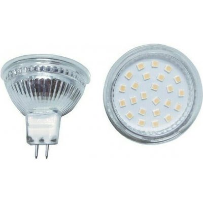 Voltolux LED světelný zdroj, 4,5 W, 330 lm, teplá bílá, GU5,3 LAC-MR16X-2835-24 – Zboží Živě