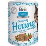 Brit Care Snack Superfruits Herring Dospělé, sterilizované kočky 100 g – Hledejceny.cz