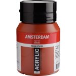 Amsterdam Standard Akrylová barva 411 Burnt Sienna 500 ml – Sleviste.cz