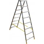 Alve Eurostyl schůdky 2 x 8 příček 182 cm 928 – Zboží Mobilmania