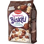 Emco Biskiti čokoládové s lupínky 350 g – Zboží Dáma