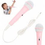 KABELOVÝ MIKROFON PRO DĚTI S KARAOKE REPRODUKTOREM – Zbozi.Blesk.cz