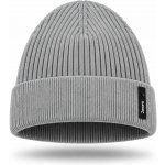 2moro žebrovaná čepice beanie světle šedá – Hledejceny.cz