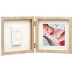 Baby Art rámeček s otiskem My Baby Style Wooden Square Frame – Zbozi.Blesk.cz