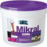 HET MIKRAL SILIKON silikonová hladká fasádní barva 7kg – HobbyKompas.cz