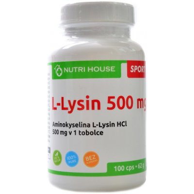 Nutrihouse L-Lysin 100 kapslí – Hledejceny.cz