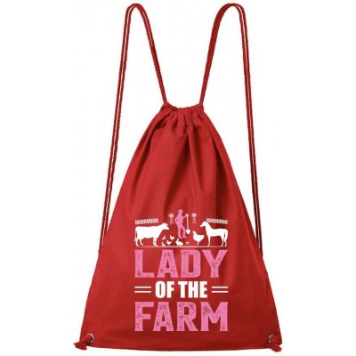 Dobrý Triko Lady of the farm červená – Hledejceny.cz