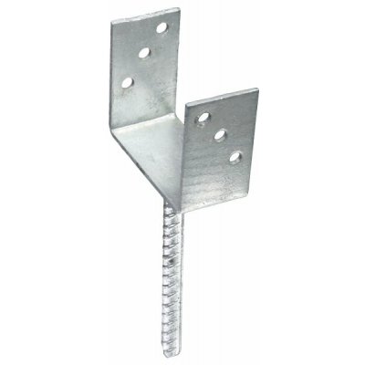 Patka sloupku U 81x60x100mm tl.4mm trn 18x200mm ZN – Hledejceny.cz