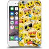 Pouzdro a kryt na mobilní telefon Apple Pouzdro HEAD CASE Apple iPhone 6 EMOJI - Velcí smajlíci ZZ