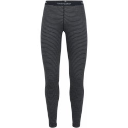 Icebreaker Wmns 200 Oasis Leggings Black/Snow/Stripe