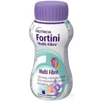 FORTINI PRO DĚTI S VLÁKNINOU, NEUTRAL POR SOL 1X200ML