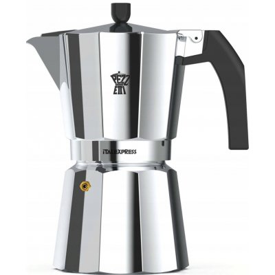 PEZZETTI ITALEXPRESS Hliníková moka konvička 9 Stříbrná – Zboží Mobilmania