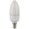 Žárovka MAX LED LED žárovka E14 C30 12 SMD 5W teplá bílá