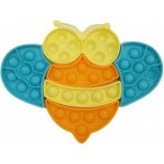 Pop It Praskající bubliny, silikonová, antistresová spol. hra, Puzzle včelka – Zboží Mobilmania