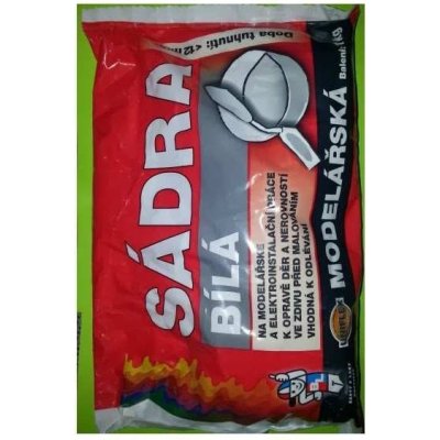 SÁDRA BÍLÁ 1KG – Hledejceny.cz