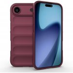 Rugg odolný gelový obal na iPhone 17 Air - vínový – Zboží Mobilmania