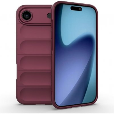 Rugg odolný gelový obal na iPhone 17 Air - vínový – Zboží Mobilmania