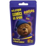 Gumídci na spaní s melatoninem MALINA Eddies 30 g – Hledejceny.cz