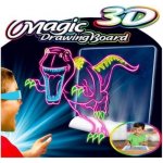 Magická světelná kreslící 3D tabulka – Zboží Mobilmania