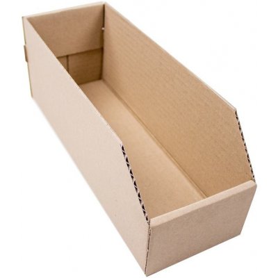 Eobaly.cz Regálový zásobník 100x290x110 mm 3VVL kartonový 25 ks – Zboží Dáma