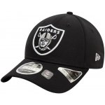 NEW ERA NFL LAS VEGAS RAIDERS 9FORTY STRETCH SNAP CAP BLACK – Zboží Mobilmania
