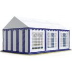 Pártystany Jičín Párty stan 4x6 m PVC Standard Ohnivzdorný Modro-bílá – Sleviste.cz