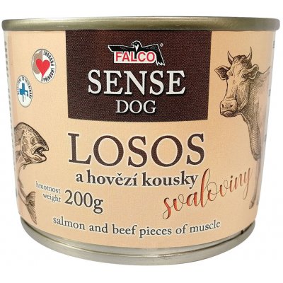 Falco Sense Dog losos a hovězí 200 g