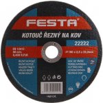 Festa Kotouč řezný 180 x 2.5 x 22,2 mm 122222 – Zbozi.Blesk.cz