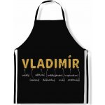 IMPAR Zástěra Mužská jména Gold Vladimír – Hledejceny.cz