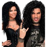 Dlouhá rockerská vlnitá paruka unisex – Hledejceny.cz