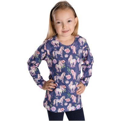 Bettymode dívčí tričko KŮŇ dlouhý rukáv – Zboží Dáma