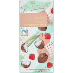 Das Exquisite Bílá čokoláda s kokosem jahodami a křupinkami 100 g – Zboží Dáma