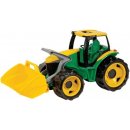 Autíčka Lena 2080 Traktor se lžící a bagrem zeleno žlutý 107 cm