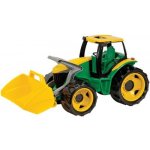 Lena 2080 Traktor se lžící a bagrem zeleno žlutý 107 cm – Hledejceny.cz