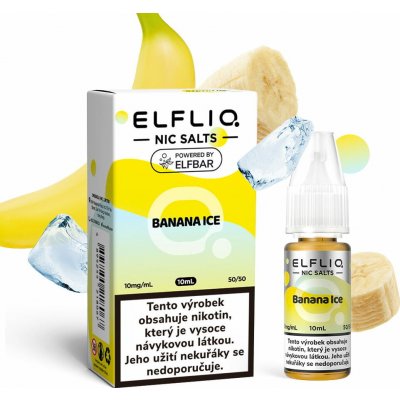 ELF LIQ Banana Ice 10 ml 10 mg – Zboží Dáma