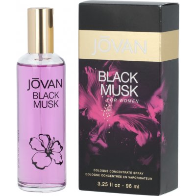 Jovan Musk Black kolínská voda dámská 96 ml – Hledejceny.cz