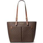 Michael Kors kabelka jet set medium pocket logo hnědá – Hledejceny.cz