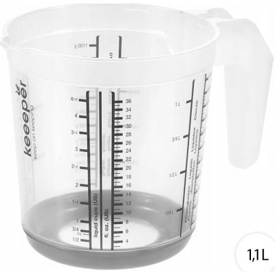 Keeeper Plastová odměrka 1,1L, 84016 – Hledejceny.cz