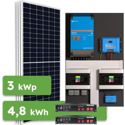 Ecoprodukt Hybrid Victron 3kWp 4,8kWh 1-fáz