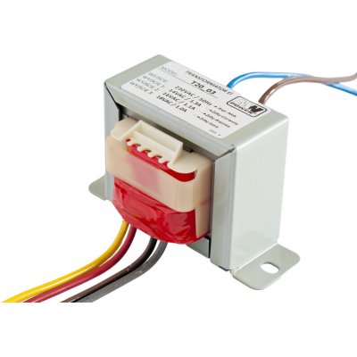 Transformátor 20VA/40VA – 230VAC, 3 výstupy 14V/16V/18V AC - 20VA – Hledejceny.cz