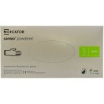 Mercator Medical Santex Jednorázové latexové pudrované bílé 100 ks – Zboží Dáma